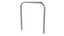Arceau vélo Andria à sceller, inox brossé