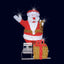 Père Noël, décor lumineux 3D à poser (Lumifête)