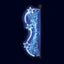 Nuit d’hiver, décor lumineux pour candélabre (Lumifête)