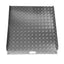 Rampe d'accès en aluminium à damier antidérapant