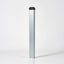 Poteau acier galvanisé 80×40 mm