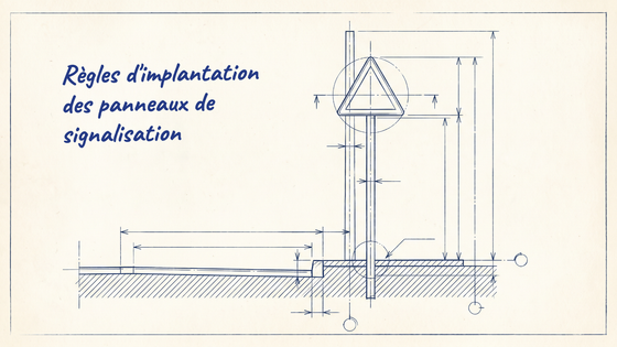 Règles d'implantation des panneaux de signalisation