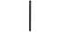 Potelet galvanisé Boulogne Ø 76 mm à sceller, thermolaqué gris anthracite RAL 7016
