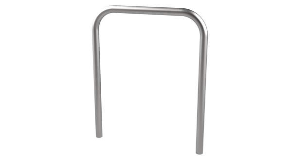 Arceau vélo Andria à sceller, inox brossé