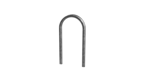 Arceau vélo Lombardie à sceller, acier galvanisé brut