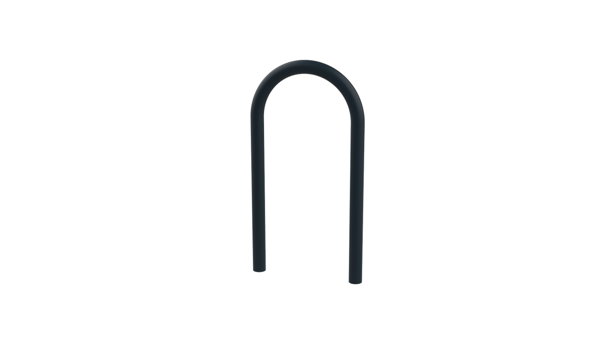 Arceau vélo Lombardie thermolaqué gris anthracite