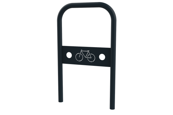 Arceau vélo Murano à sceller, thermolaqué gris anthracite RAL 7016
