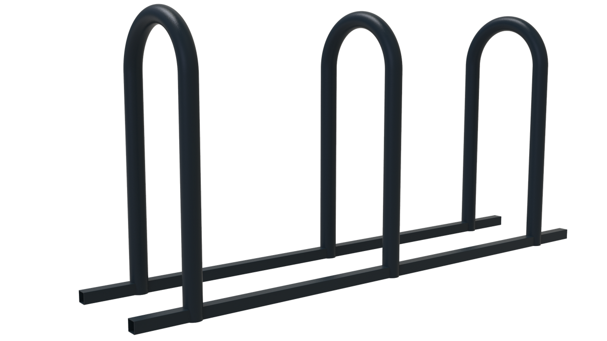 Rack à vélos Optivélo thermolaqué gris anthracite RAL 7016