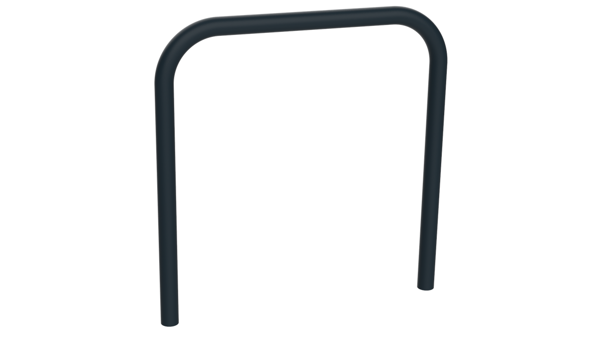 Arceau de protection Ø 60 mm à sceller, thermolaqué gris anthracite