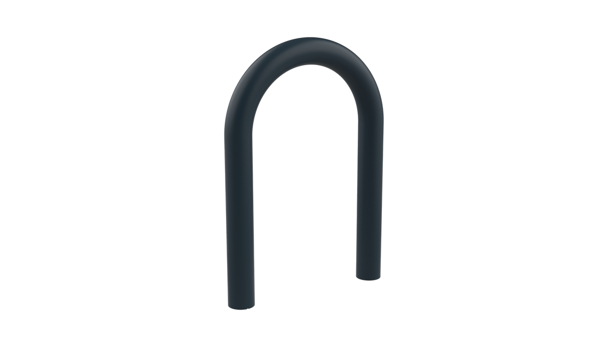 Épingle de protection Ø 60 mm à sceller, thermolaquée gris anthracite