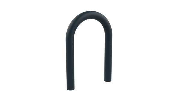 Épingle de protection Ø 60 mm à sceller, thermolaquée gris anthracite