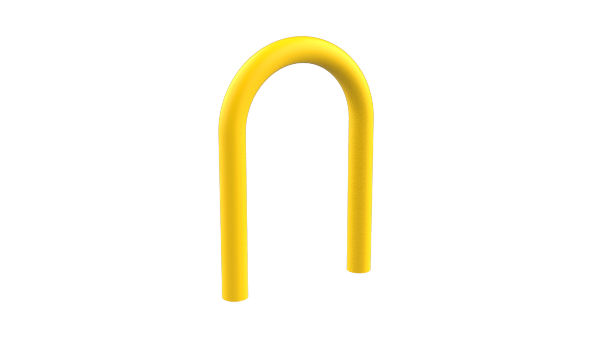 Épingle de protection Ø 60 mm thermolaquée jaune colza