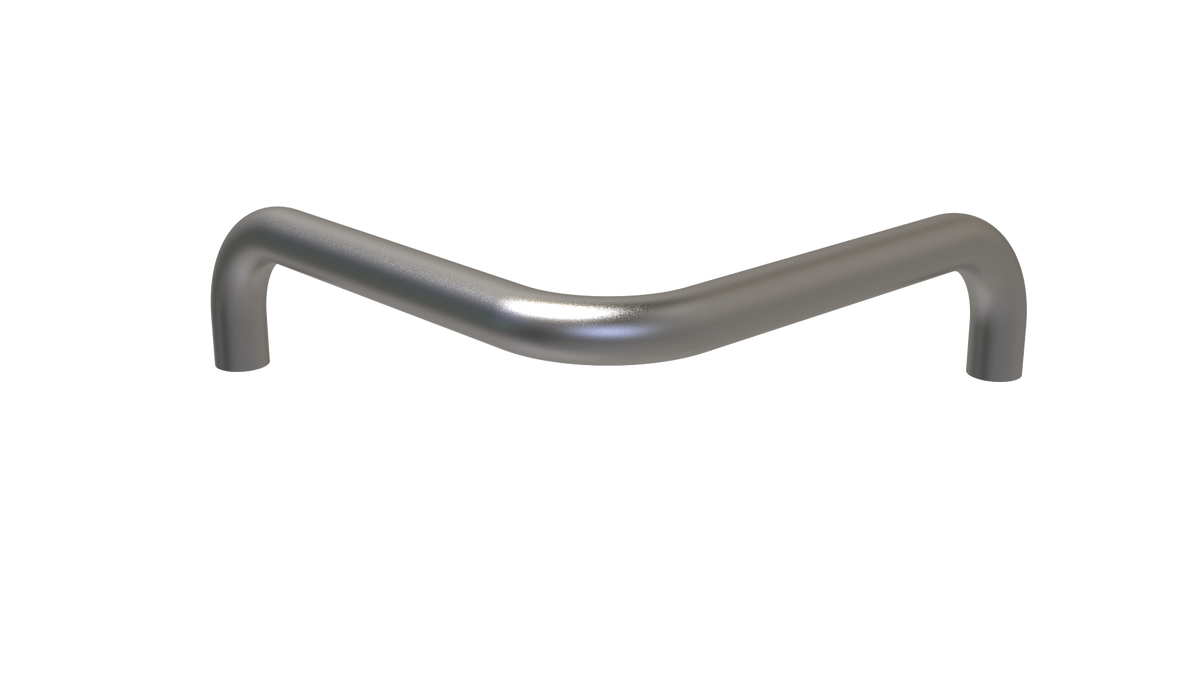 Protection d'angle inox, version 2 montants