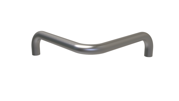 Protection d'angle inox, version 2 montants