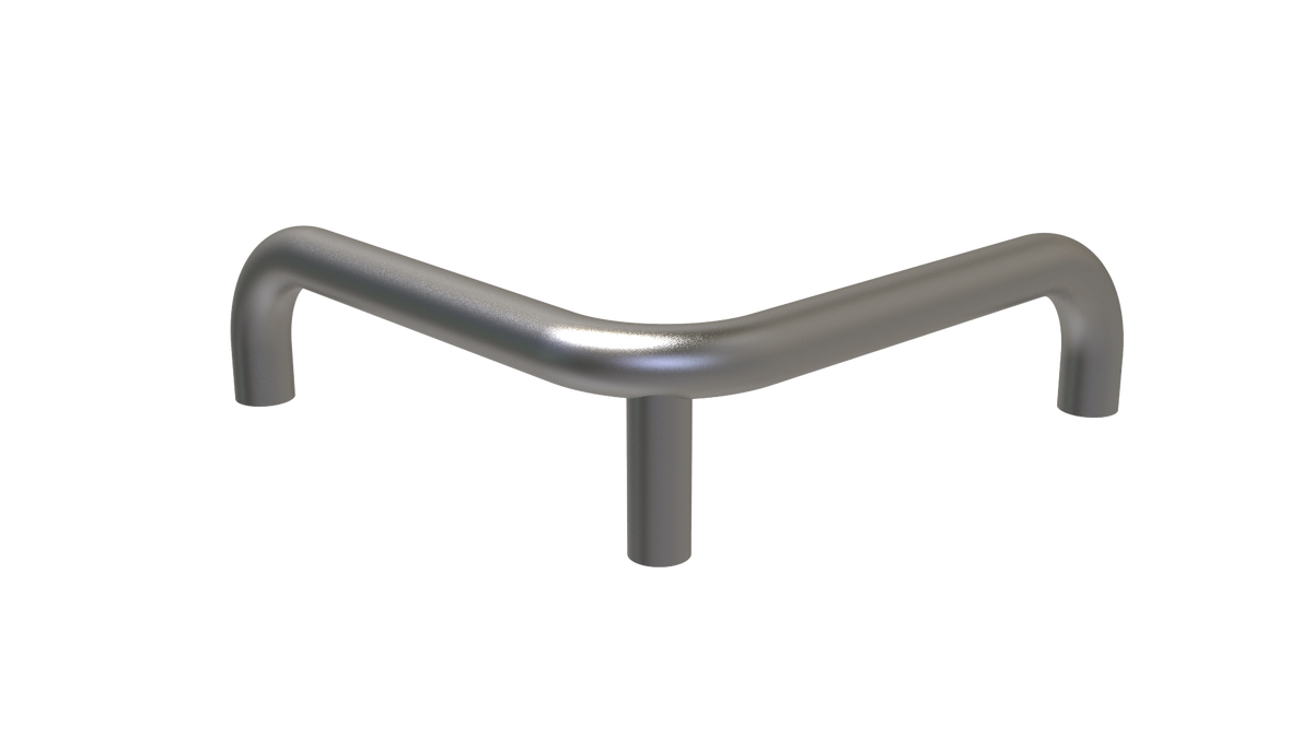 Protection d'angle inox, version 3 montants