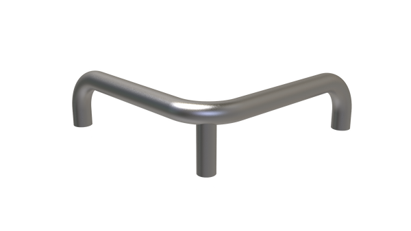 Protection d'angle inox, version 3 montants