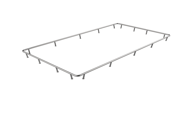 Bumper de protection tube rond — exemple de zone délimitée