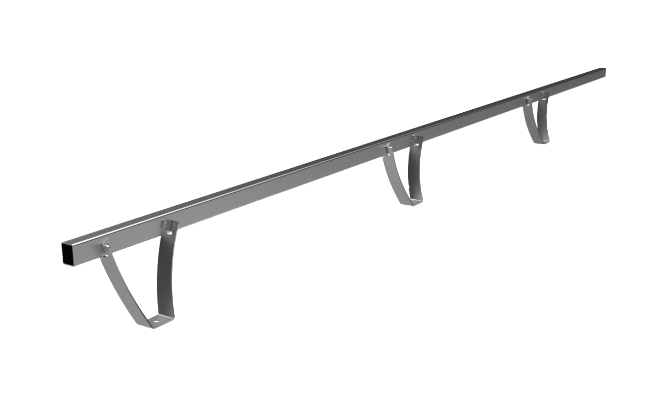 Bumper de protection tube carré Image secondaire du produit