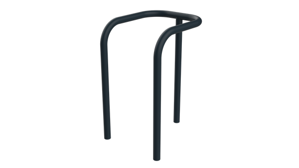 Protection de candélabre Ø 60 mm à sceller, thermolaquée gris anthracite