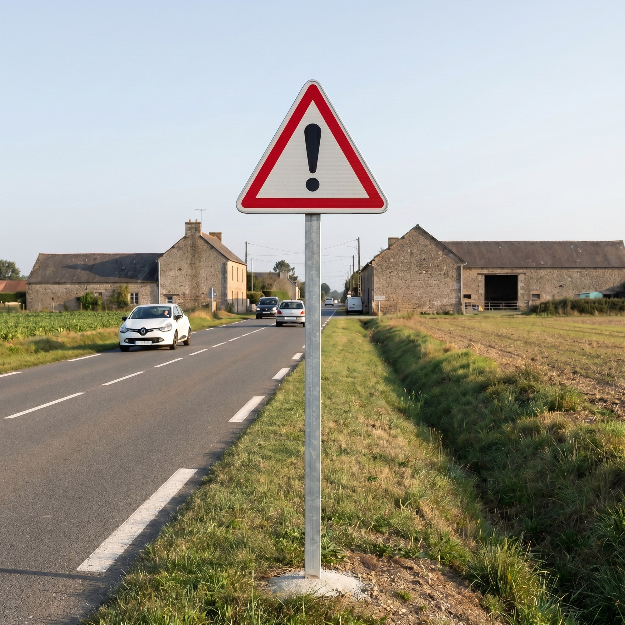 Panneau routier autres dangers A14 Image secondaire du produit