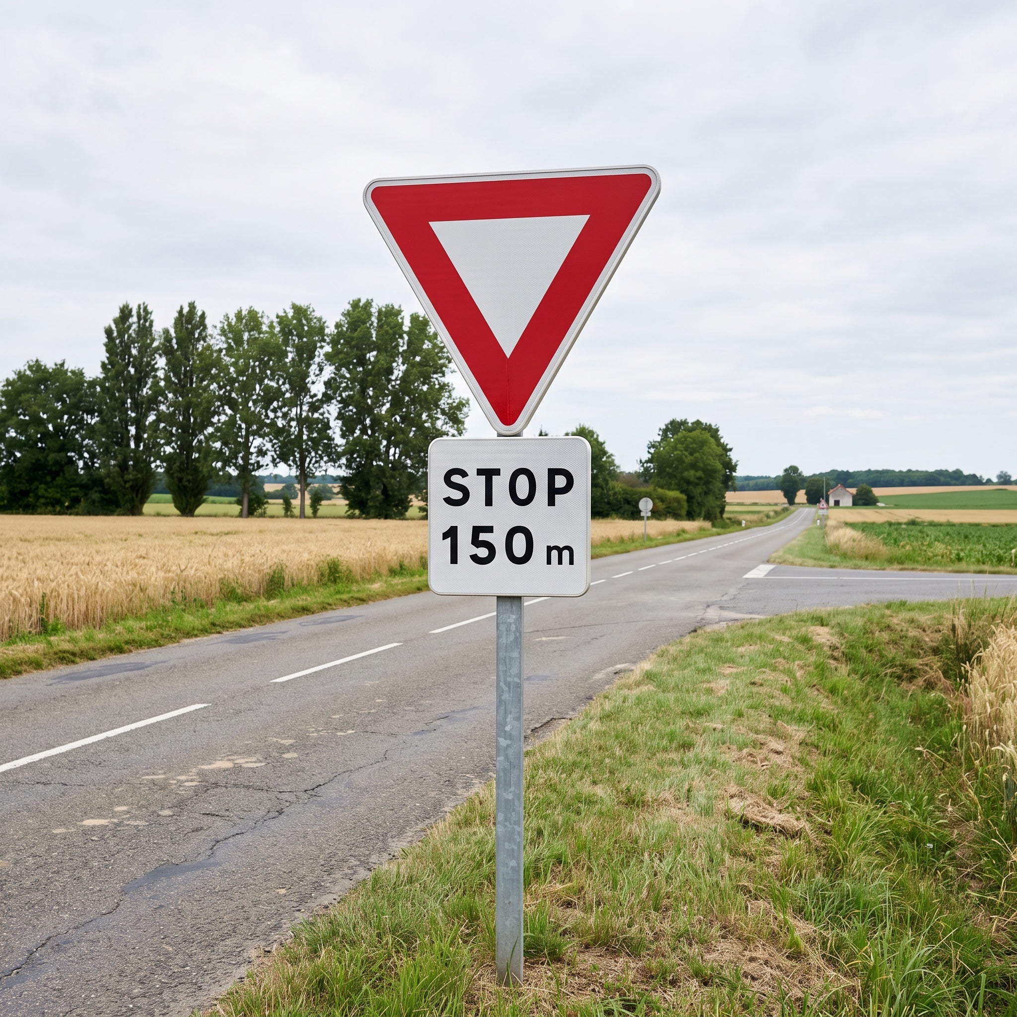 Panneau routier STOP à distance AB5 Image secondaire du produit