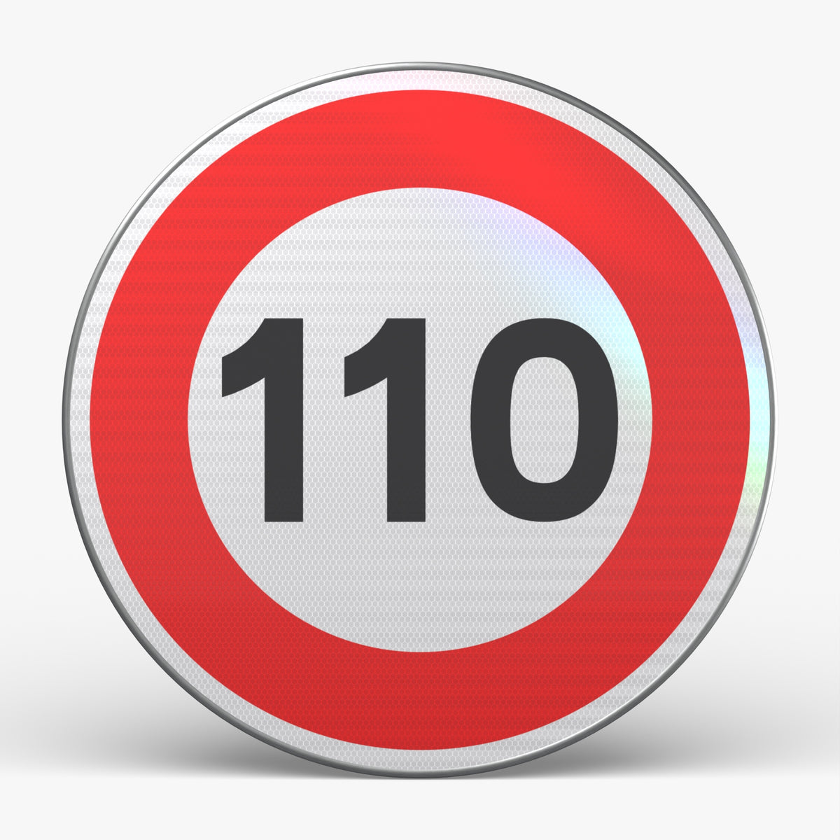 Panneau B14 - 110 km/h, face Image principale du produit