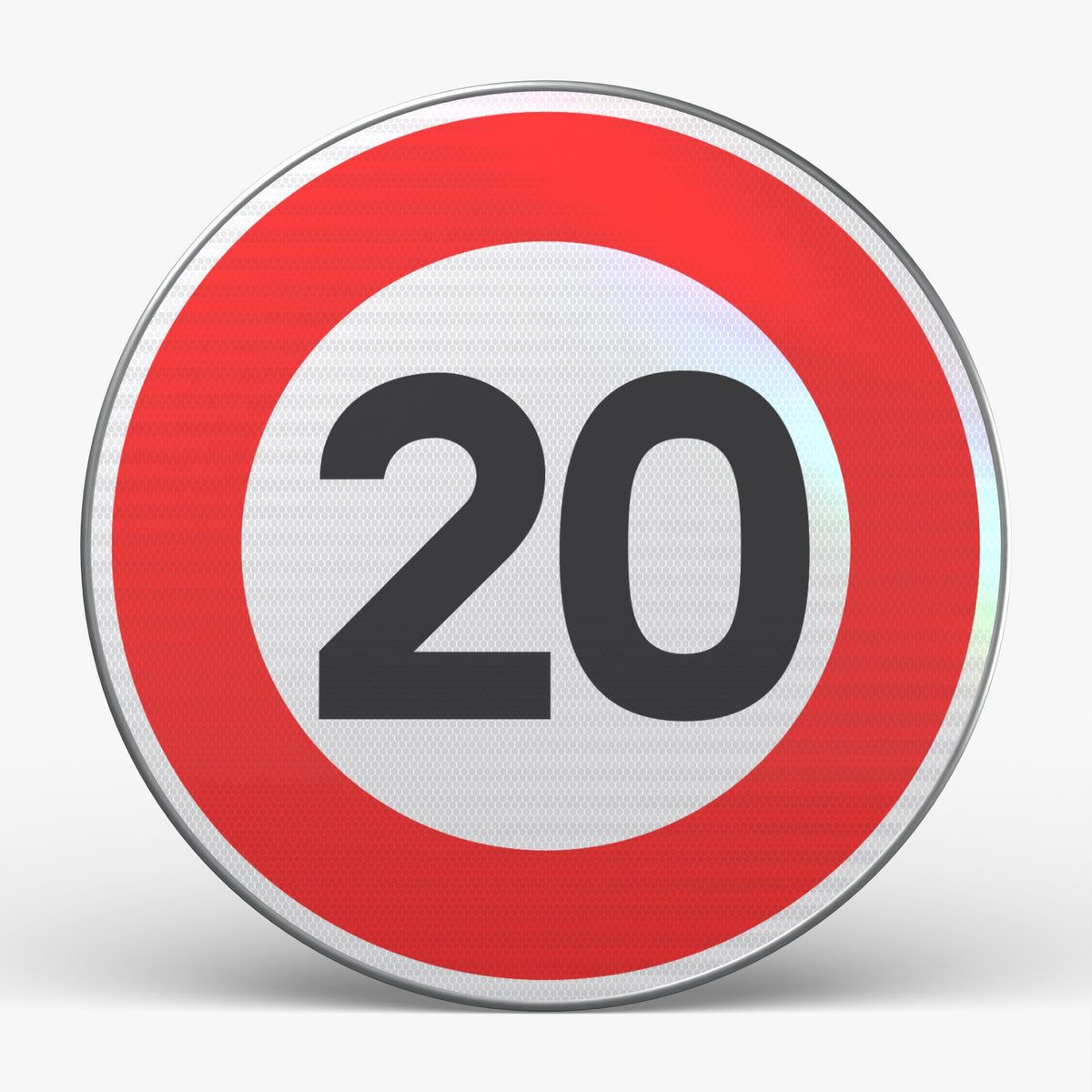 Panneau B14 - 20 km/h, face Image principale du produit