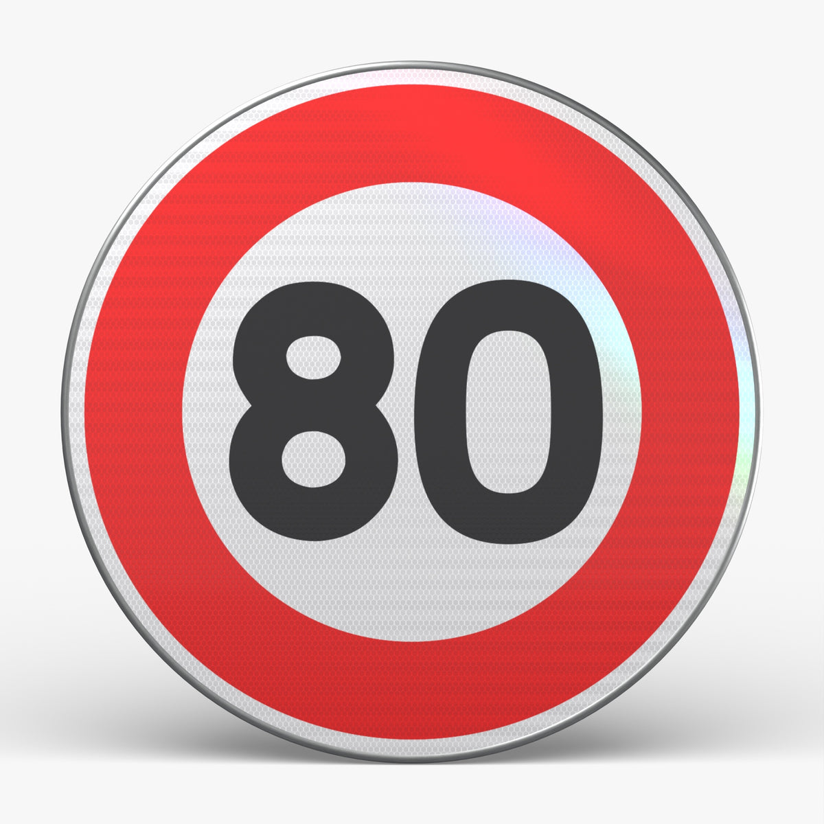 Panneau B14 - 80 km/h, face Image principale du produit