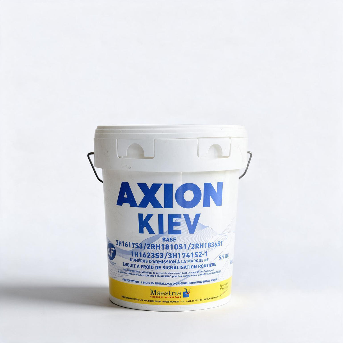 Enduit à froid routier blanc AXION KIEV — seau Maestria 6 kg Image principale du produit