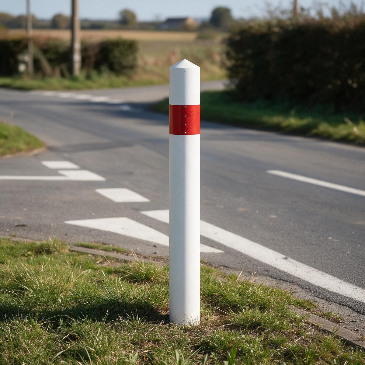 Balise J3 signalant une intersection