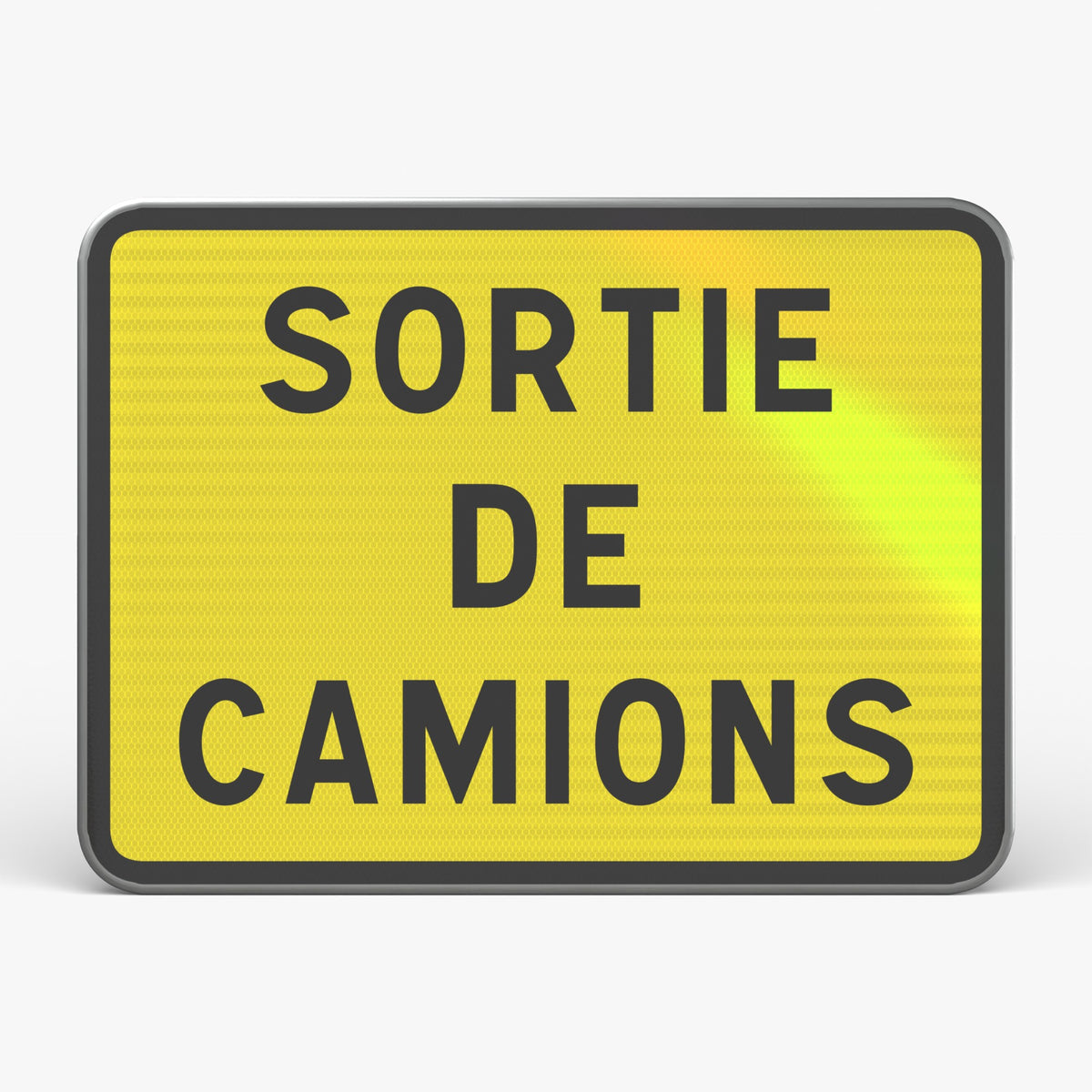 Panneau KC1 SORTIE DE CAMIONS — vue de face Image principale du produit