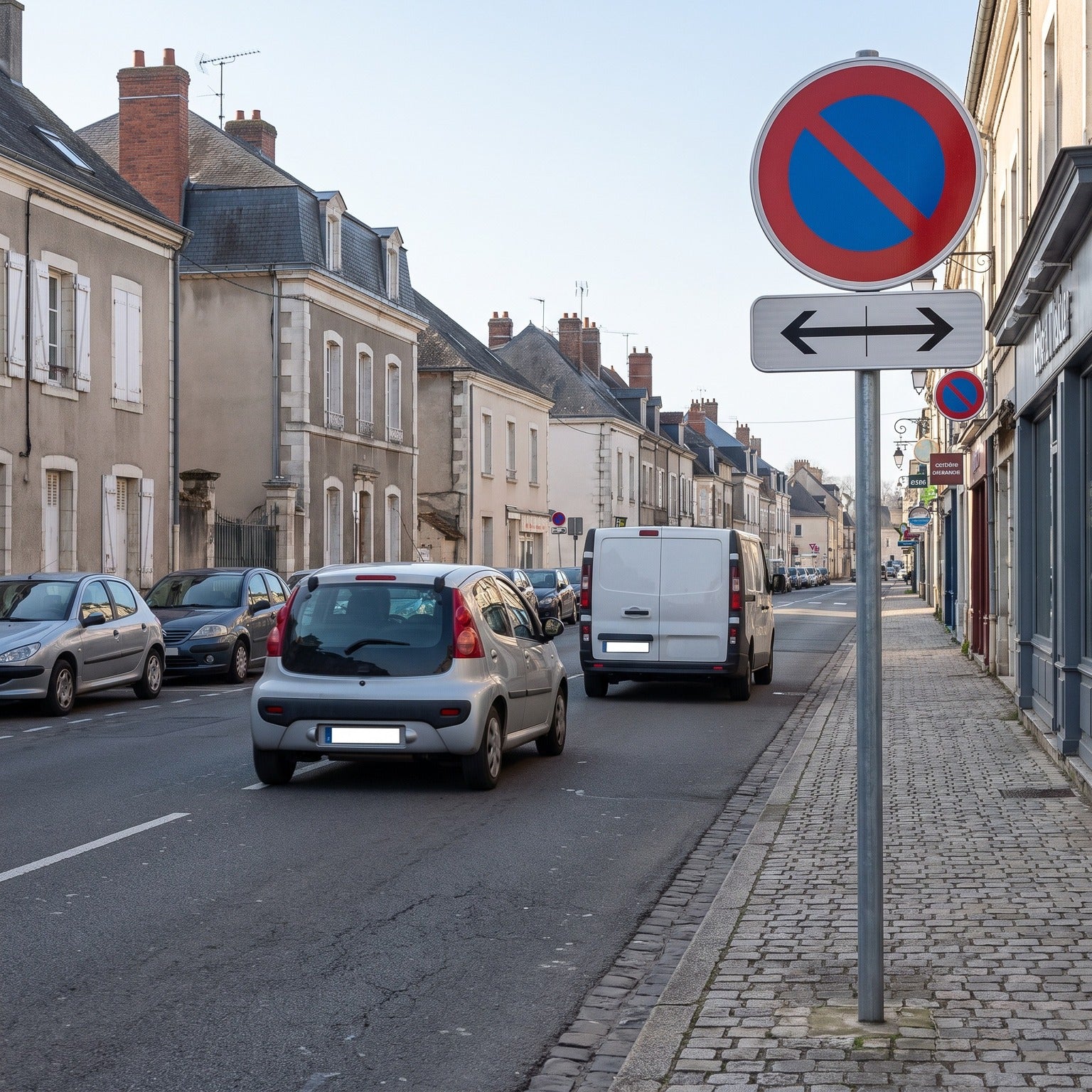 Panonceau routier application de part et d'autre M8f Image secondaire du produit