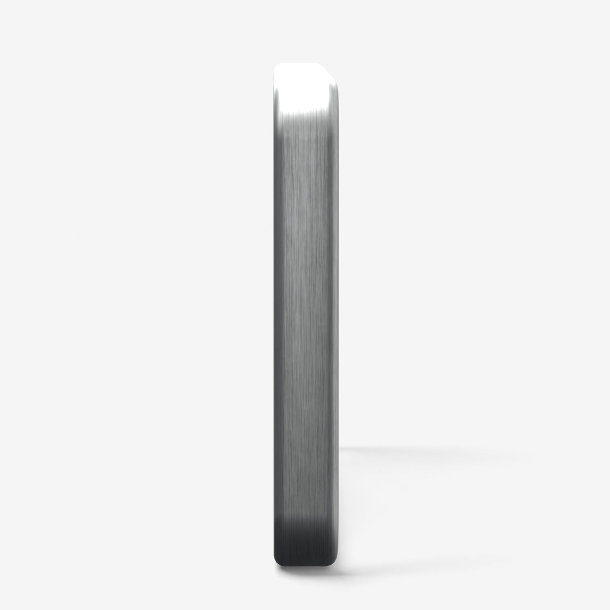Panonceau routier AVANCEZ JUSQU'AU FEU M9z 700×350 mm, vue de chant : tôle aluminium emboutie