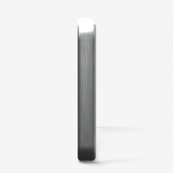 Panonceau routier AVANCEZ JUSQU'AU FEU M9z 700×350 mm, vue de chant : tôle aluminium emboutie