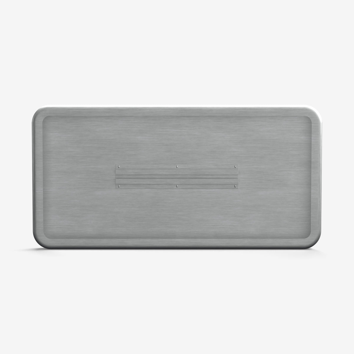 Panonceau routier AVANCEZ JUSQU'AU FEU M9z 700×350 mm, dos ouvert avec son rail de fixation