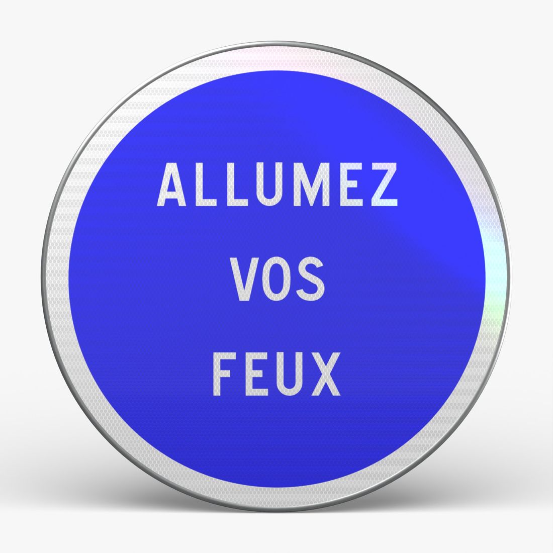 Panneau B29 — Autres obligations (symbole au choix) — vue de face Image principale du produit