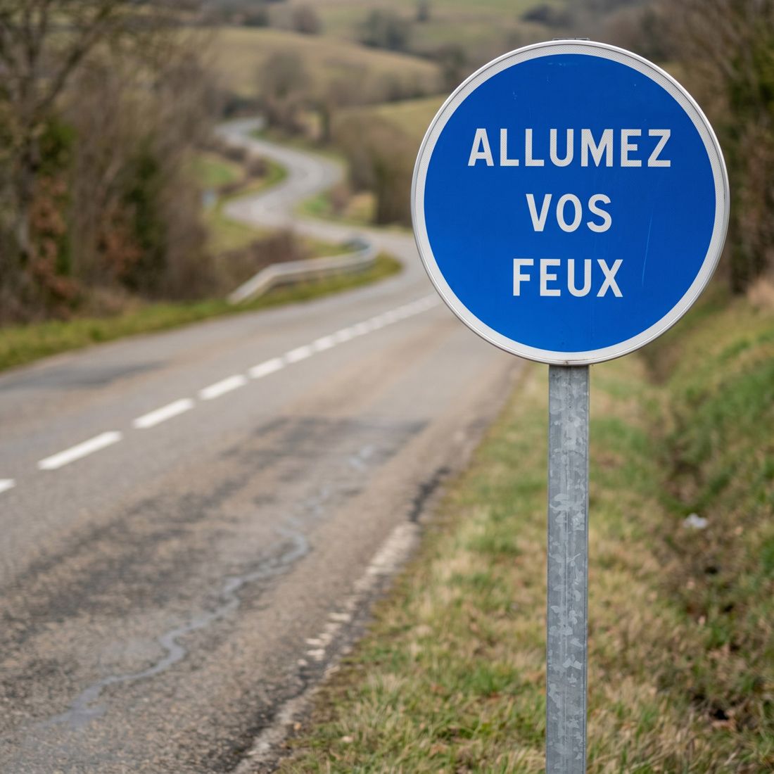 Panneau routier autres obligations (symbole au choix) B29 Image secondaire du produit