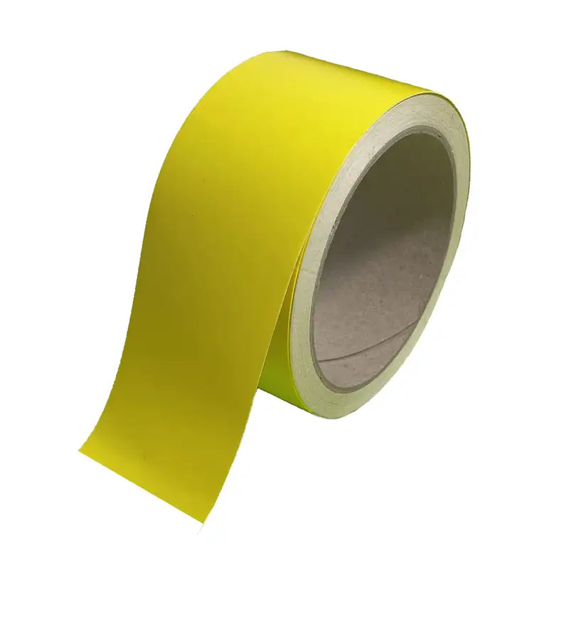 Bande de repérage des surfaces vitrées 50 mm, jaune