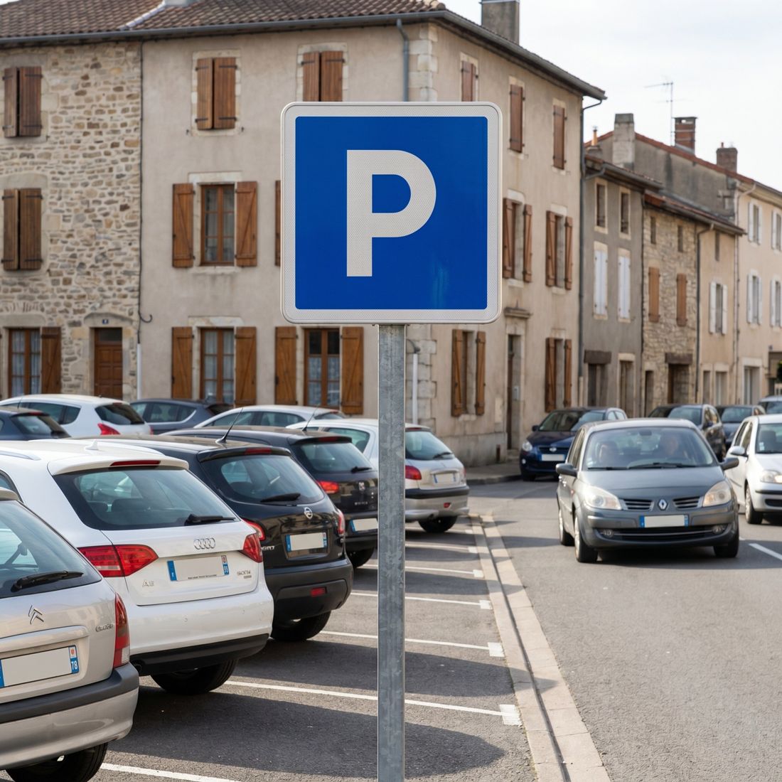 Panneau routier parking C1a Image secondaire du produit