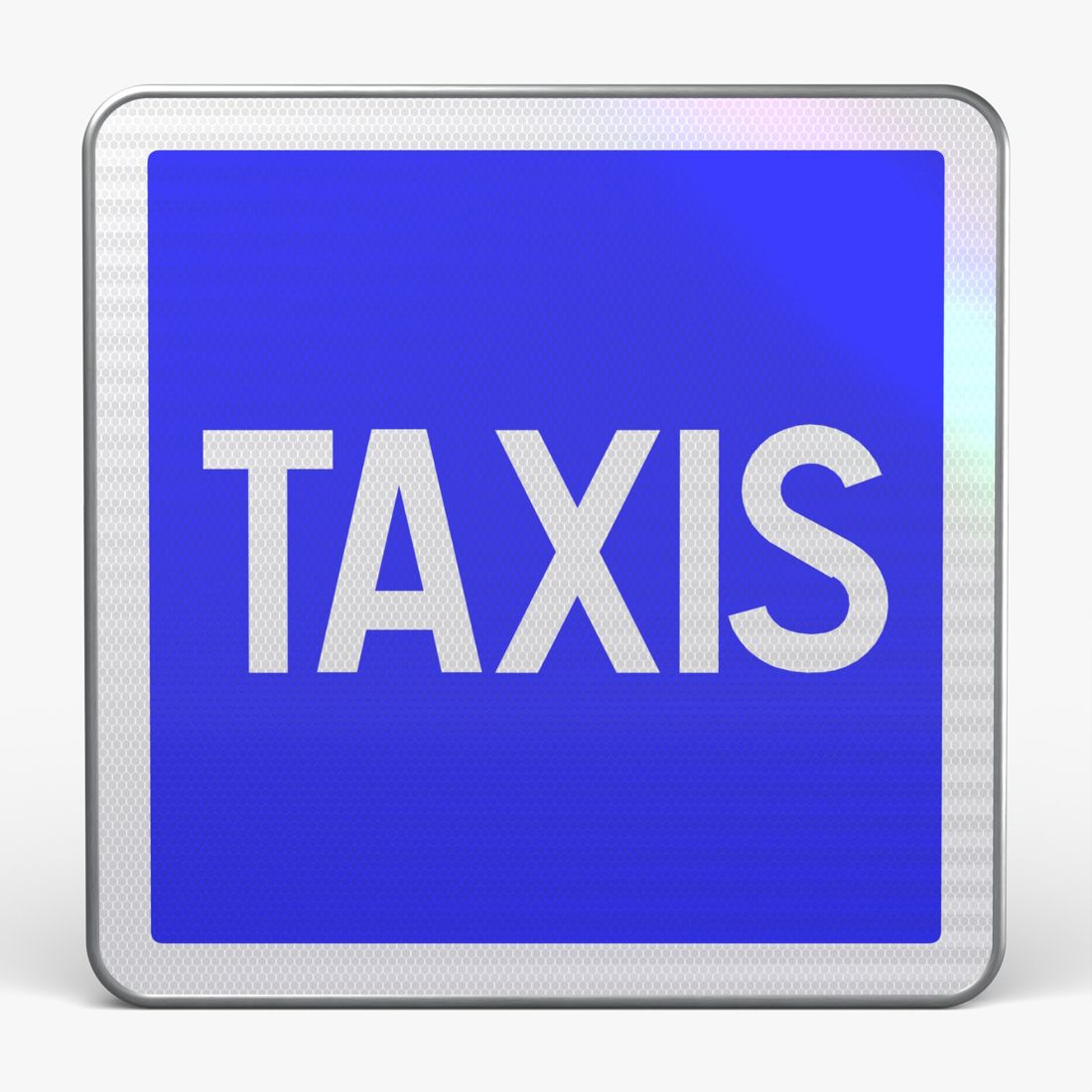 Panneau C5 — Station de taxis — vue de face Image principale du produit