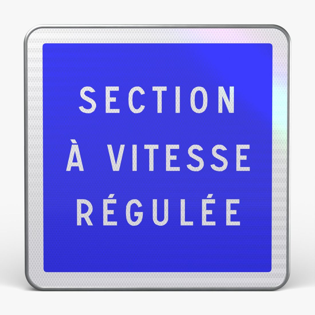 Panneau C51A — Indication personnalisable (texte au choix) — vue de face Image principale du produit