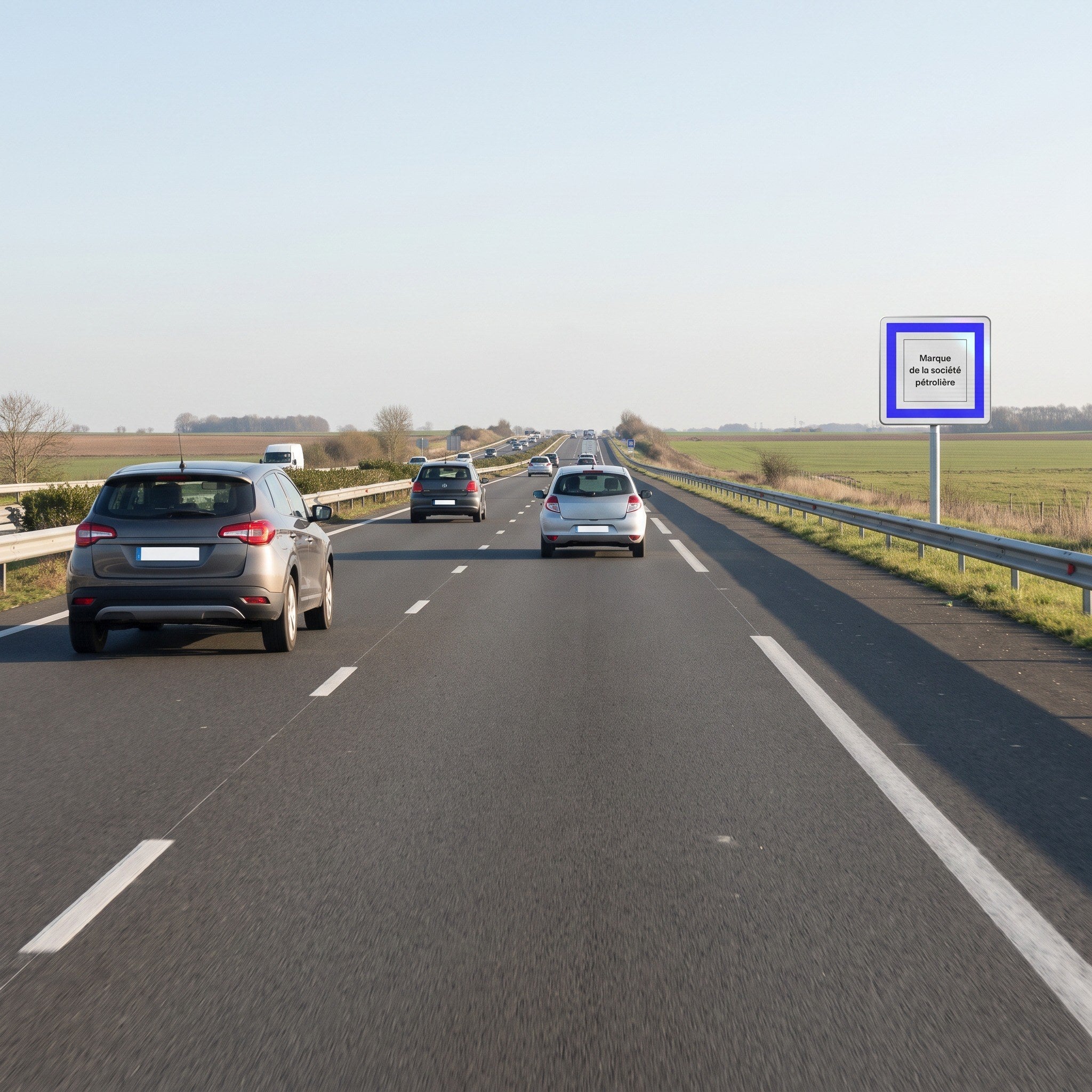 Panneau routier poste de distribution de carburant (marque) CE15e Image secondaire du produit