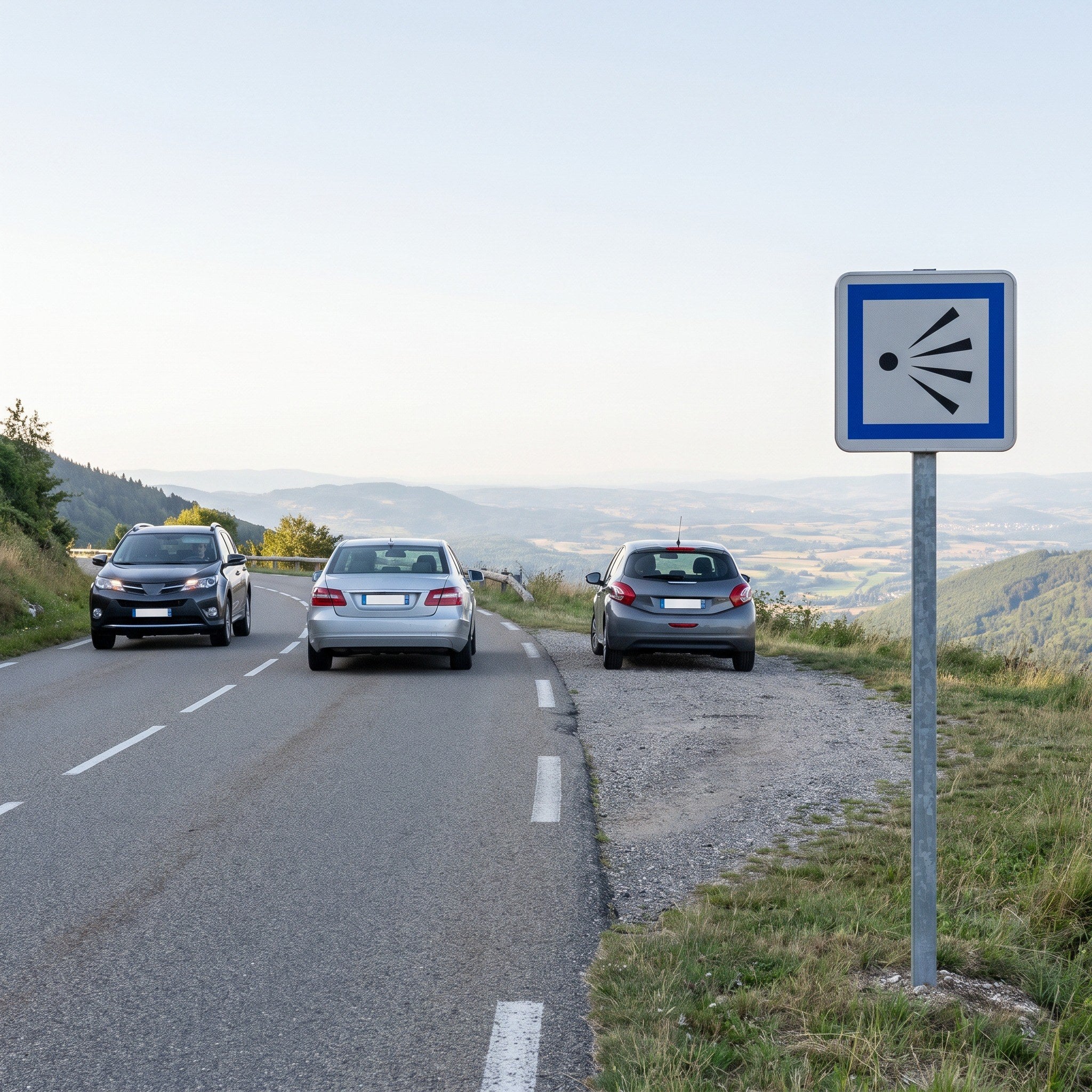 Panneau routier point de vue CE21 Image secondaire du produit