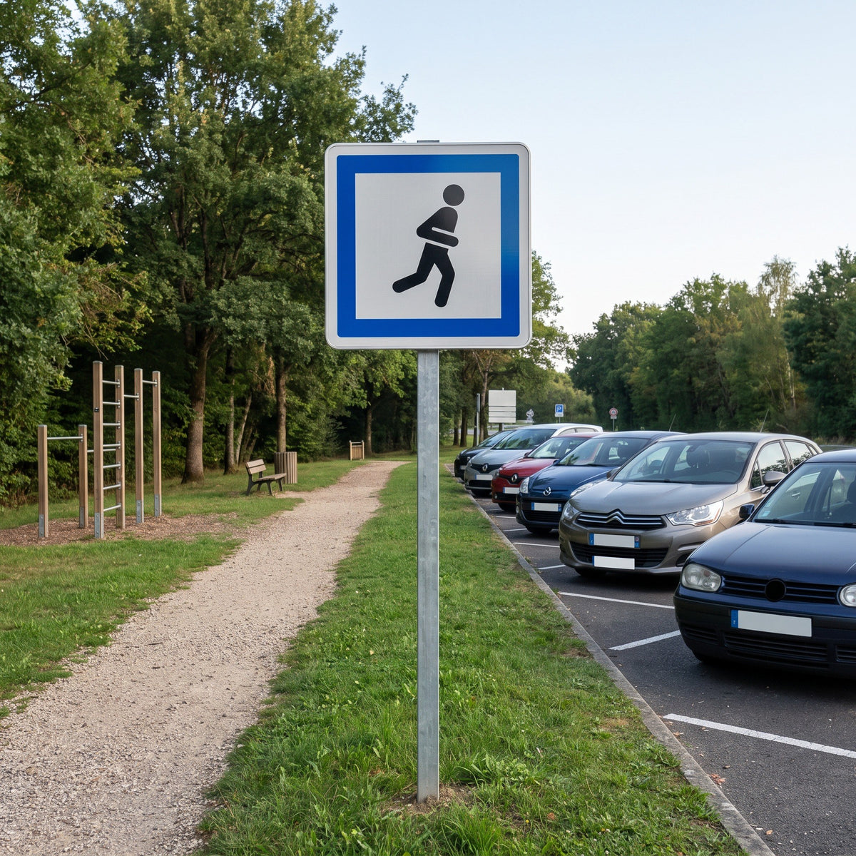 Panneau CE27 — Aire de repos — mise en situation