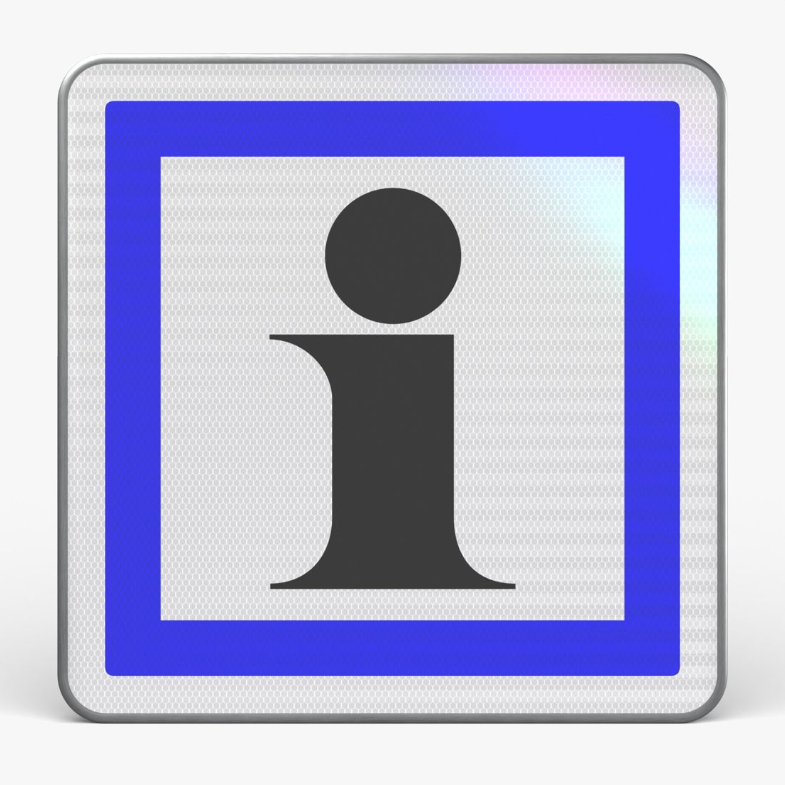 Panneau CE3A — Informations touristiques et de services — vue de face Image principale du produit