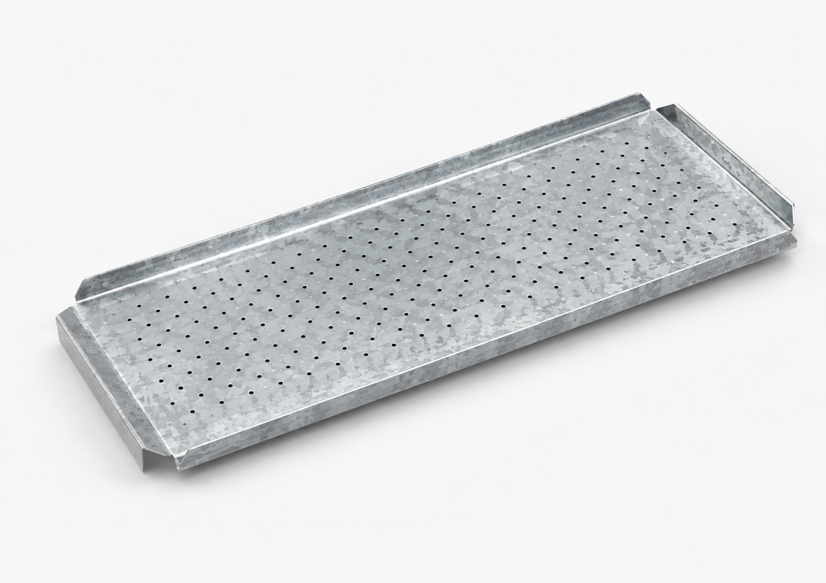 Gabarit de perçage galvanisé pour clous podotactiles (visuel non contractuel) Image principale du produit