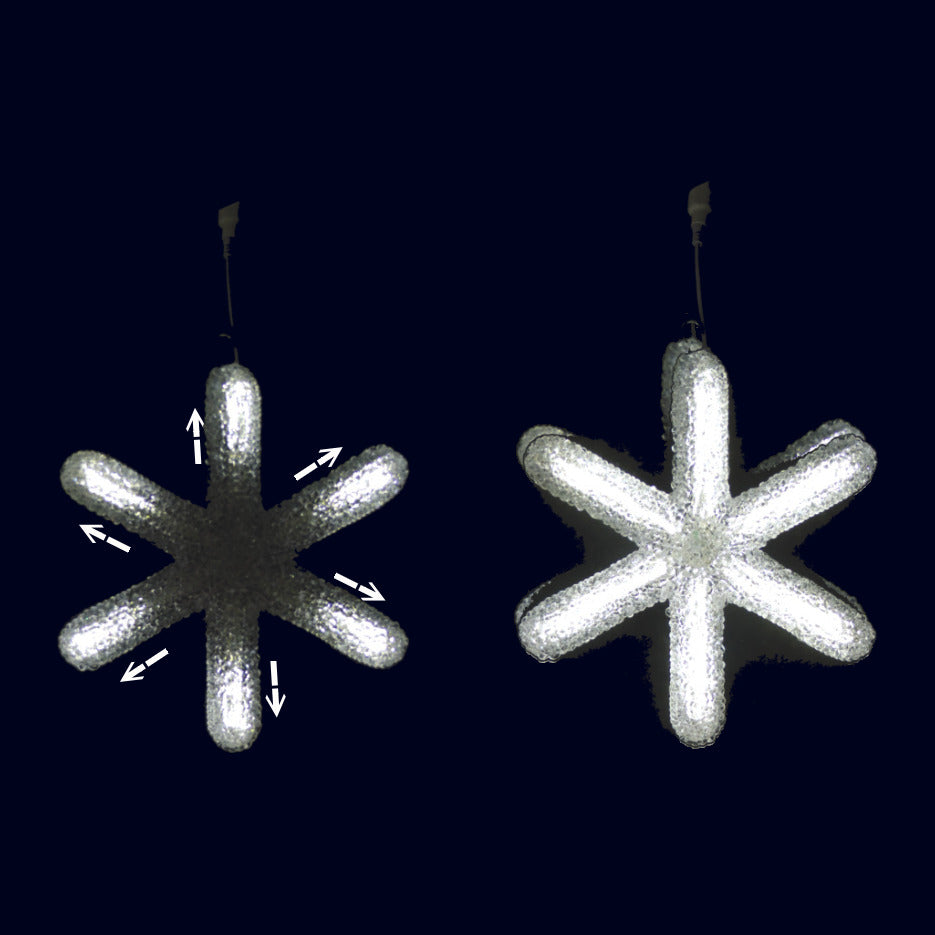 Étoile comète, élément éclatant 12 V (Lumifête)