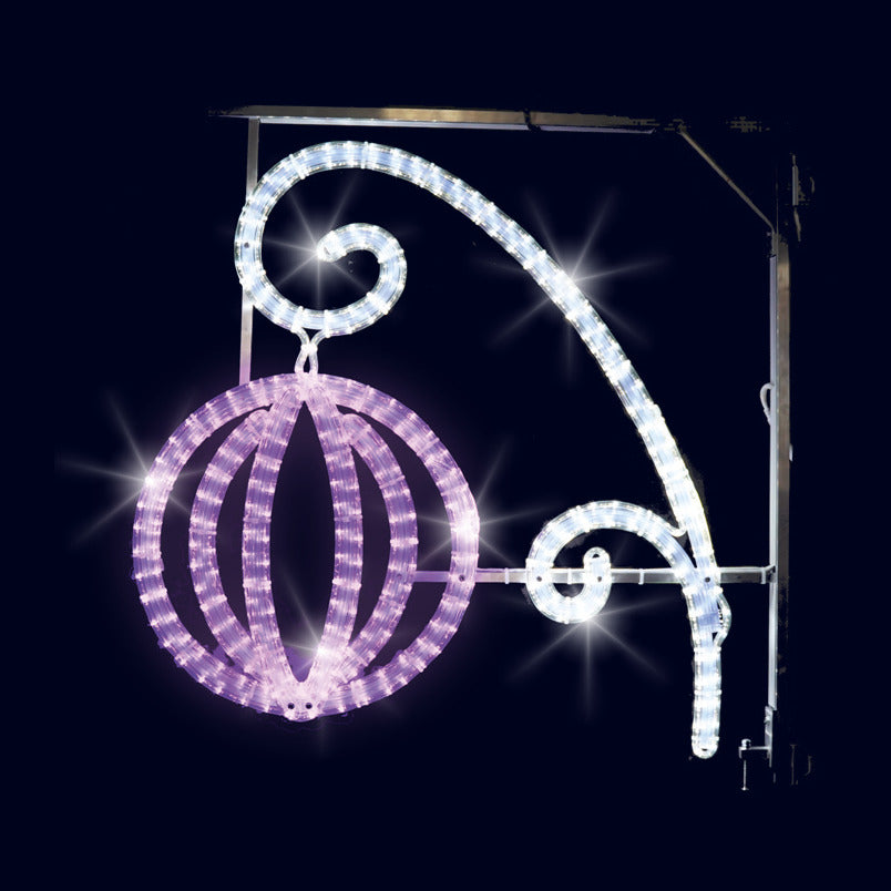 Lampion, décor lumineux pour candélabre (Lumifête)