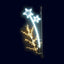 Rameaux d’or, décor lumineux pour candélabre (Lumifête)