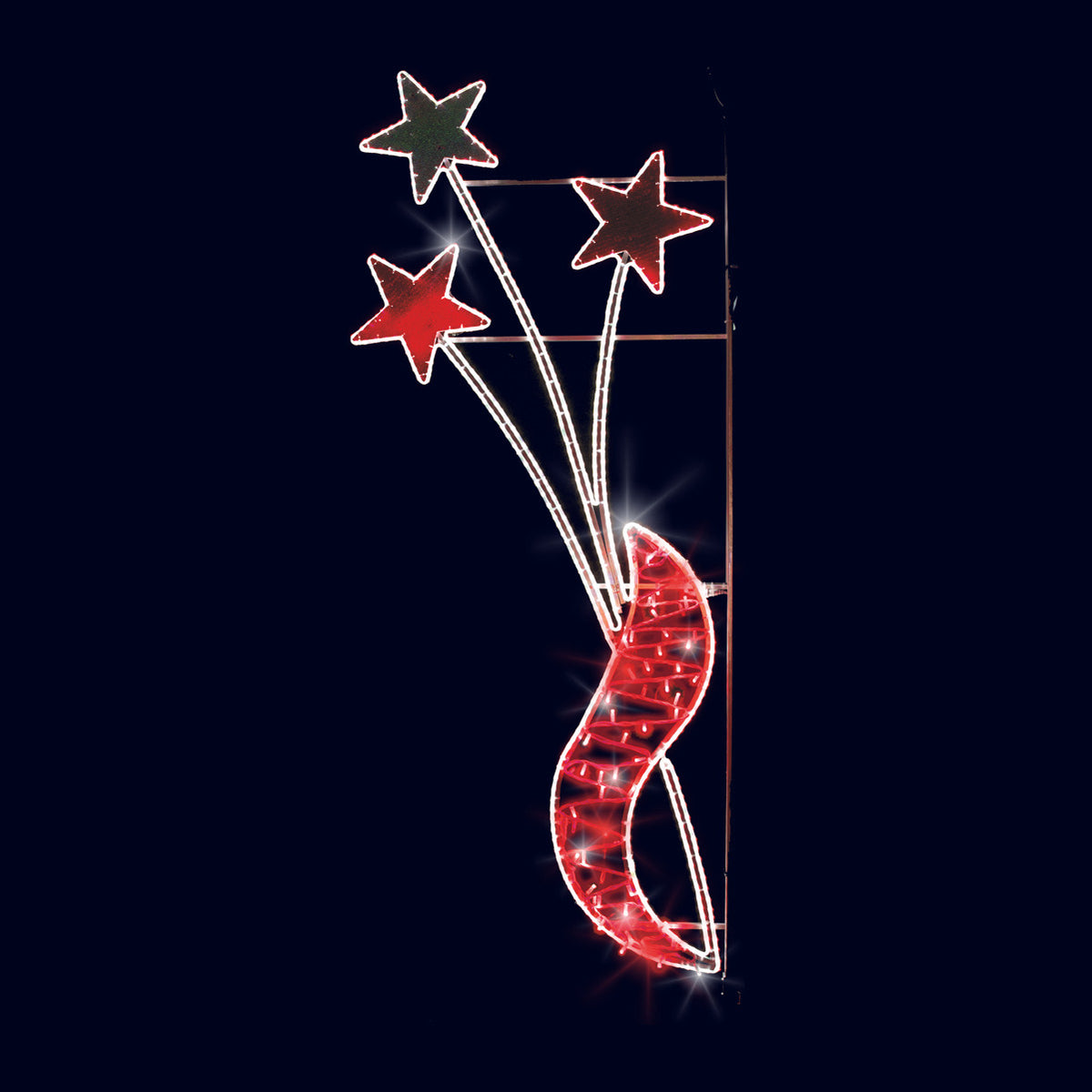 Émergence, décor lumineux pour candélabre (Lumifête) Image principale du produit